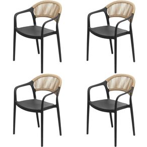 Kit-4-Cadeiras-Eames-Saarinen-Joly-Polipropileno-Assento-Estofado-PU-Branco-Cromado