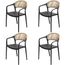 Kit-4-Cadeiras-Eames-Saarinen-Joly-Polipropileno-Assento-Estofado-PU-Branco-Cromado