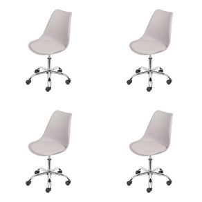 Kit-4-Cadeiras-Eames-Saarinen-Joly-Polipropileno-Assento-Estofado-PU-Branco-Cromado