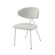 Cadeira-Sala-de-Jantar-Pilar-Rivatti-Estofada-Tecido-Off-White-Base-Aco-Moderna-Confortavel