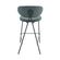 Banqueta-Alta-Pilar-Rivatti-101-cm--Altura--Estofada-Tecido-Verde-Folha-Base-Aco-Preta--3-