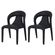 Kit-2-Cadeira-Duomo-Fratini-Revestimento-em-Poliuretano--PU--Preto