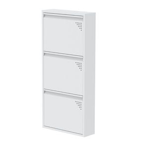 Sapateira-de-Aco-50-cm-com-3-Portas-Plus-com-Abertura-Simultanea-na-Cor-Branca