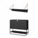 Kit-Sapateira-Organica-Luna-e-Cabideiro-com-Prateleira-Oslo-Artesano-MDP-Nero-Base-Metal-Preto