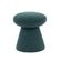 Puff-Redondo-Vertice-Rivatti-43-cm--Altura--Estofado-em-tecido-Azul-Celeste