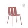 Cadeira-Office-Presidente-Cadeira-Linea-Rivatti-em-Polipropileno--PU--Terracota-blush-com-Base-Ferro-ResistenteRivatti-Estofada-Poliuretano-Preto-Base-Rodizio-Nylon-Preto