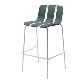 Banqueta-Linea-Rivatti-em-Polipropileno--PP--Azul-Aura-com-Base-Ferro-Resistente