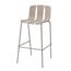 Banqueta-Alta-Pilar-Rivatti-101-cm--Altura--Estofada-Tecido-Marrom-Base-Aco-Preta