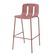 Banqueta-Linea-Rivatti-em-Polipropileno--PP--Terracota-blush-com-Base-Ferro-Resistente
