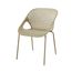 Cadeira-Empilhavel-Oceana-Rivatti-em-Polipropileno--PU--Fendi-com-Base-de-Aco