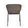 Cadeira-Empilhavel-Oceana-Rivatti-em-Polipropileno--PU--Marrom-Chocolate-com-Base-de-Aco--4-
