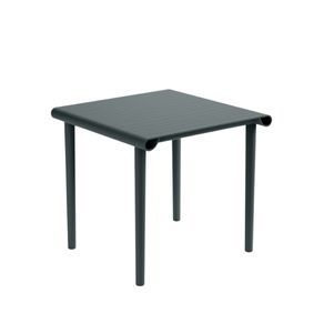 Mesa-Varanda-Linea-Rivatti-em-poliproprileno--PP--com-Tampo-quadrado-80-cm-Azul-Aura