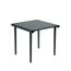 Mesa-Varanda-Linea-Rivatti-em-poliproprileno--PP--com-Tampo-quadrado-80-cm-Azul-Aura