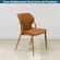 Kit-2-Cadeiras-Dolce-Domann-Design-Assento-e-Encosto-em-PU-Camel-Marrom-e-Base-Aco-Laminado--5-