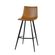 Banqueta-Linea-Rivatti-em-Polipropileno--PP--Terracota-blush-com-Base-Ferro-Resistente