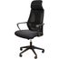 Cadeira-Escritorio-Presidente-Nero-Domann-Design-Assento-PU-Preto-Tela-Mesh-Base-Metal