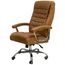 Cadeira-Escritorio-Presidente-Spring-Oslo-Domann-Design-Revestimento-PU-Camel-Marrom-Base-Metal