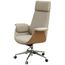 Cadeira-Escritorio-Presidente-Star-Domann-Design-Compose-Camel-Marrom-PU-Bege-Base-Metal